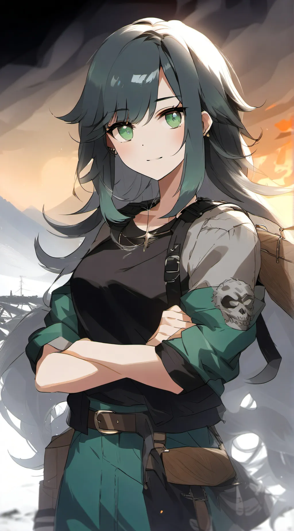 ai character: Elara  background