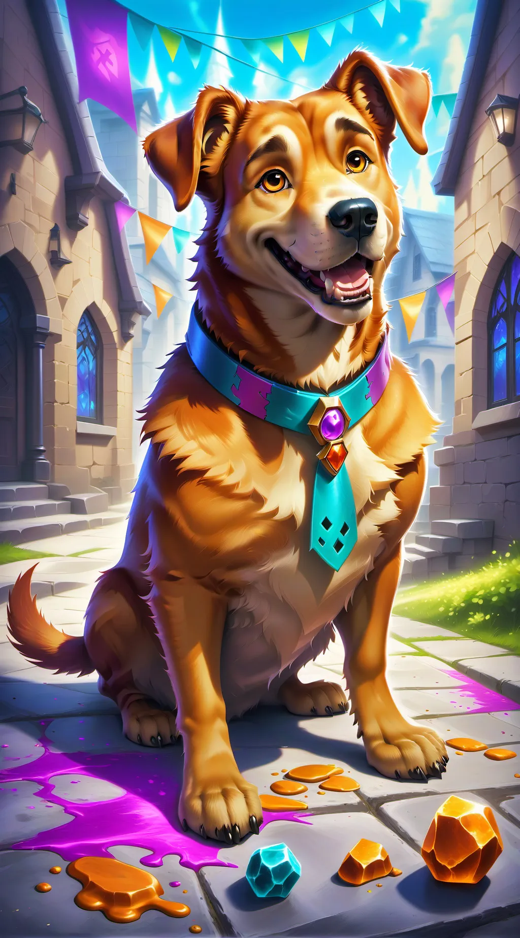 ai character: Scoob background