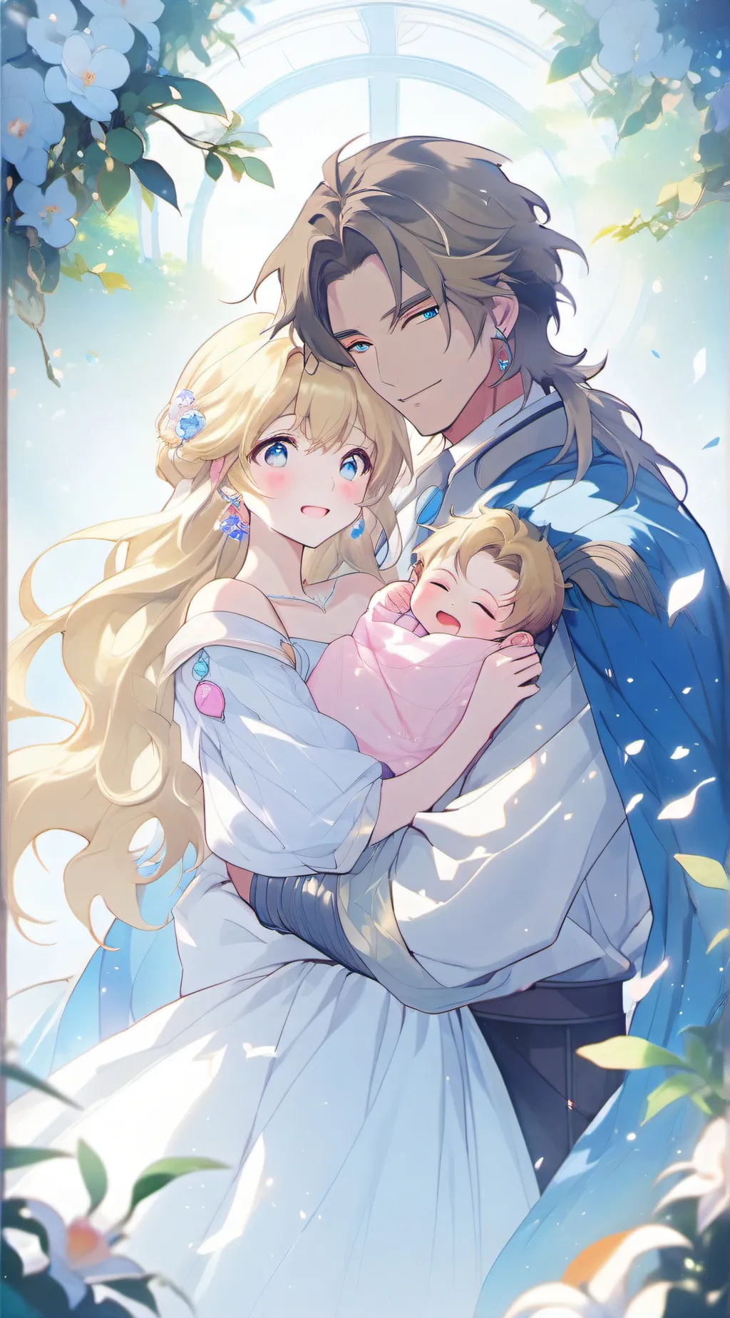 ai character: Royal family?.. background