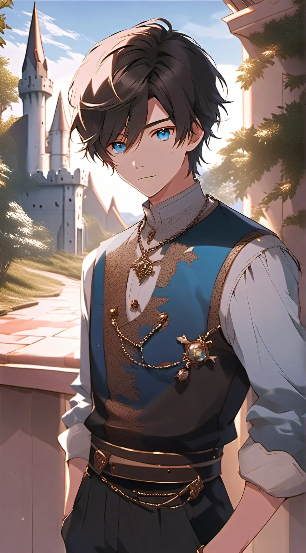 ai character: Prince Asher background