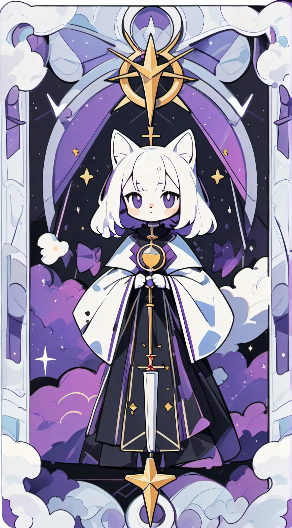 ai character: Cuteie pie background