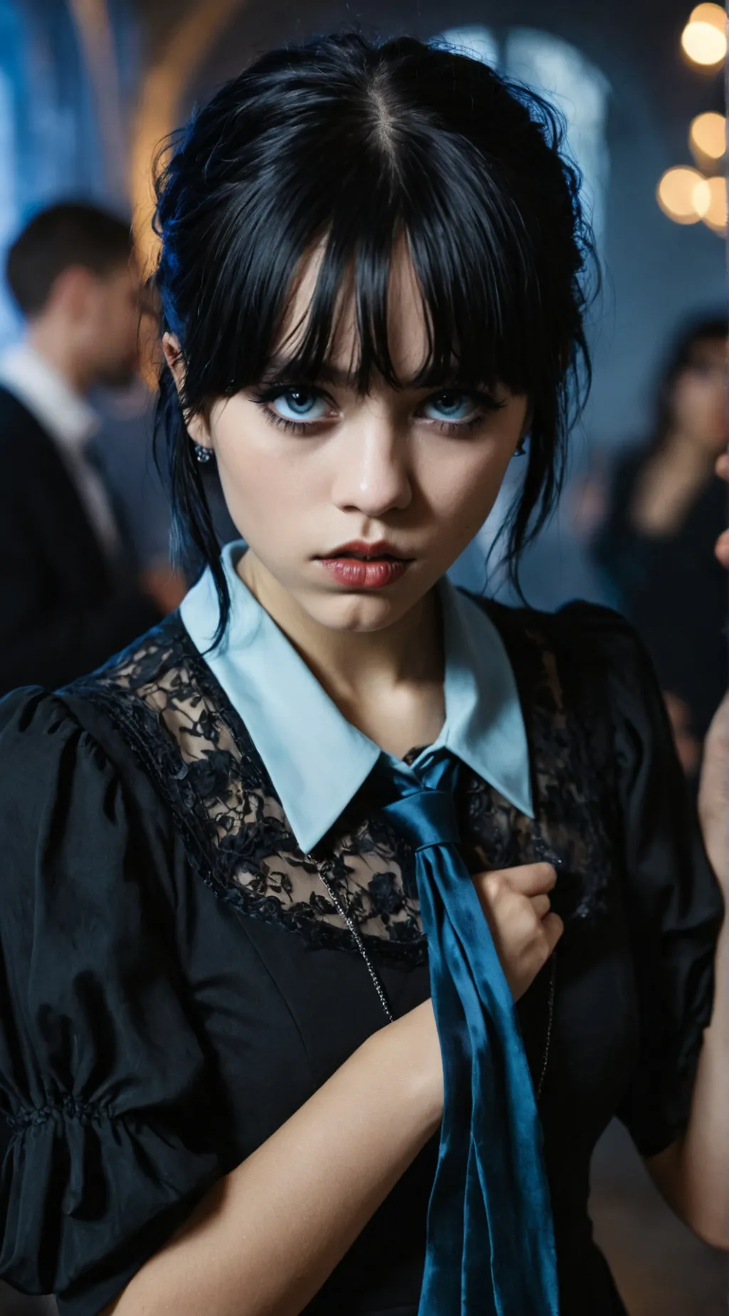 Talkie AI - Chat with Wensday Addams🖤🖤