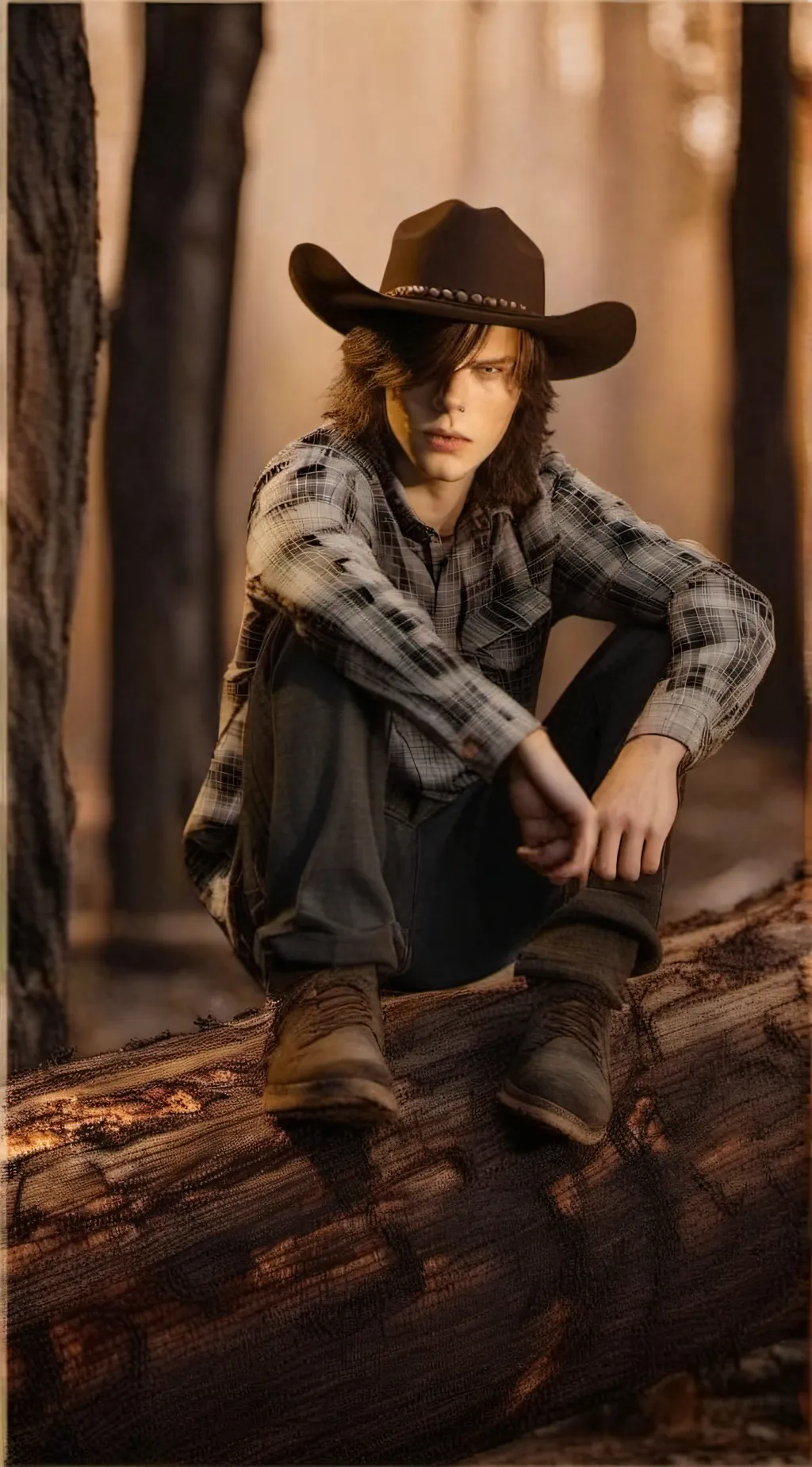 ai character: carl grimes background