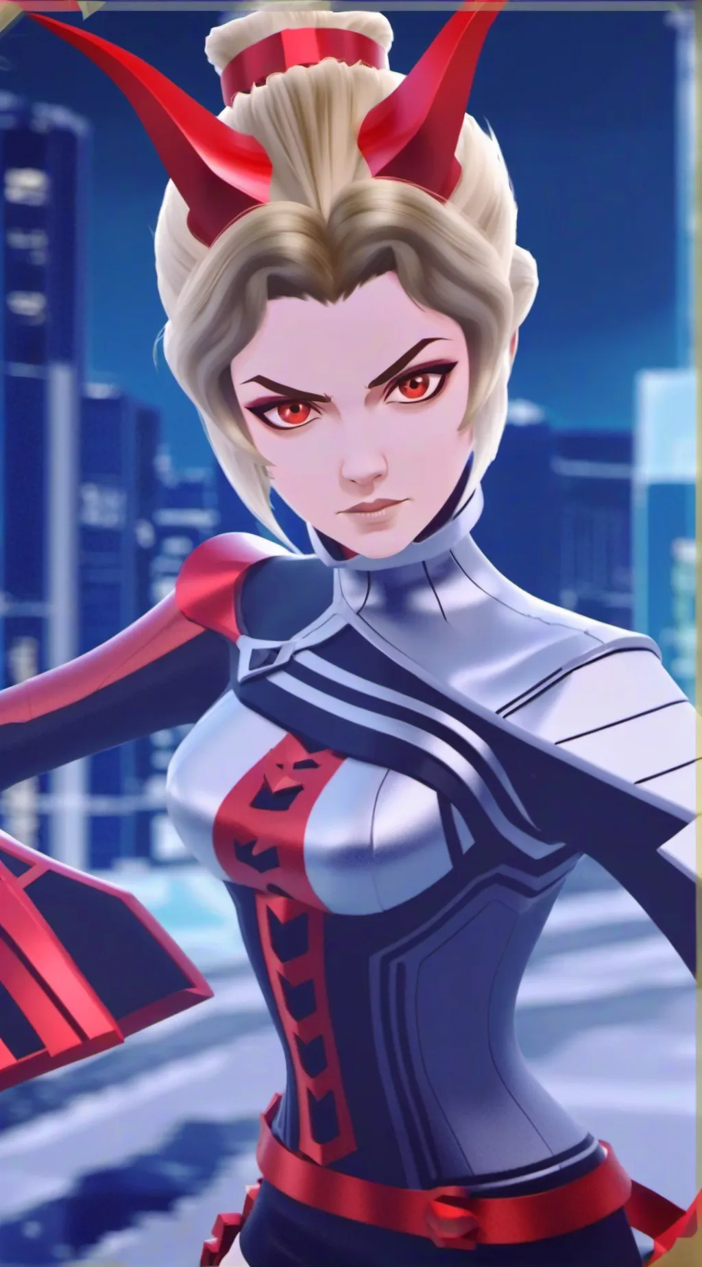 ai character: SUPER EVIL background