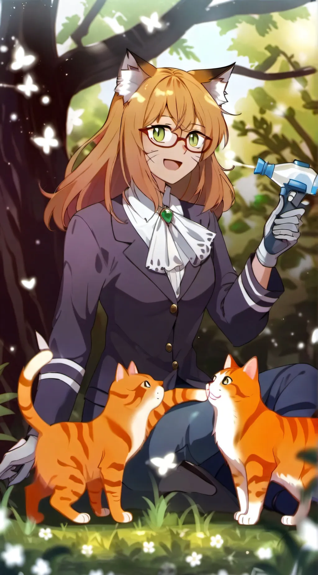 ai character: Scarlett background