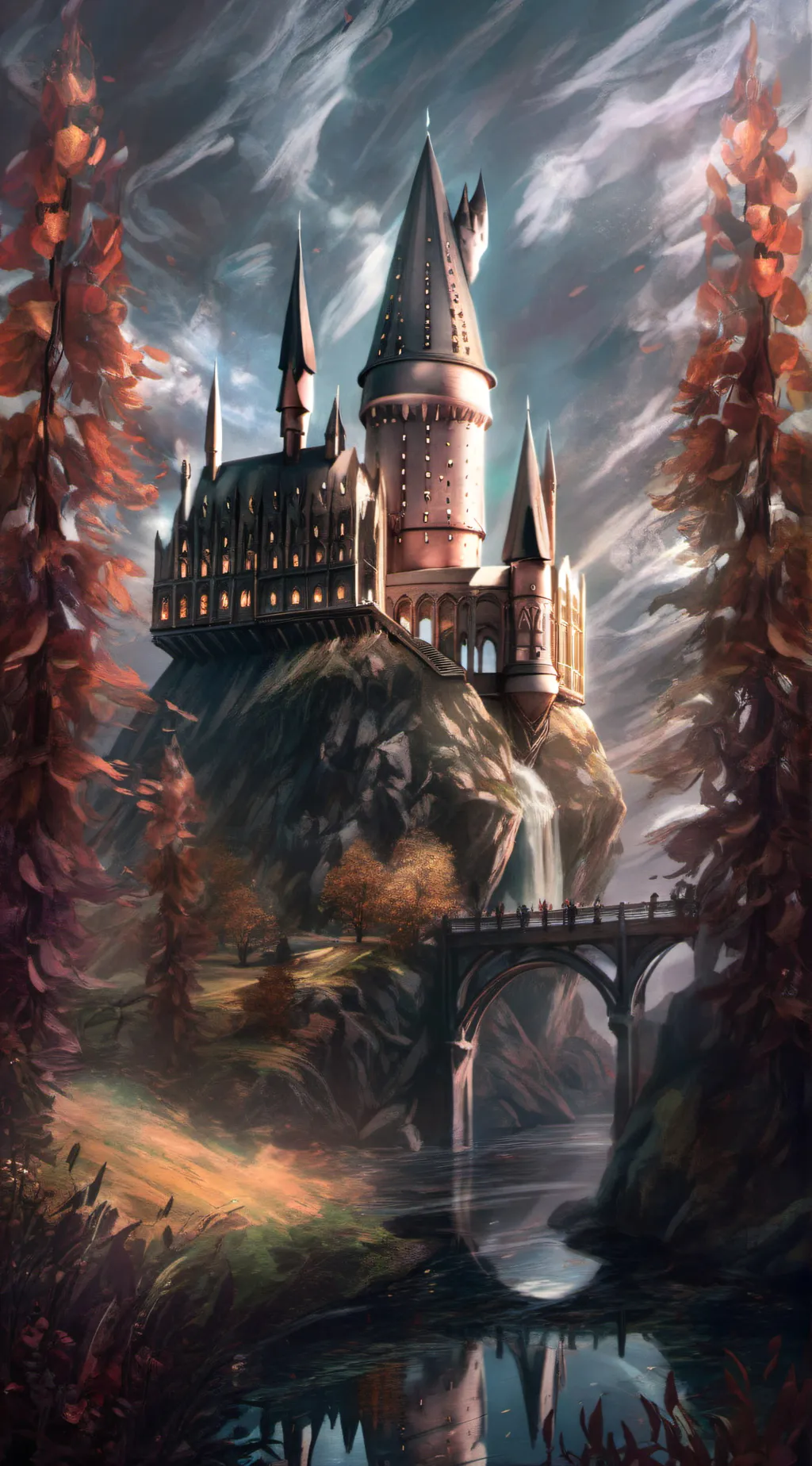 ai character: 🐶Dogwarts Year 5💚 background