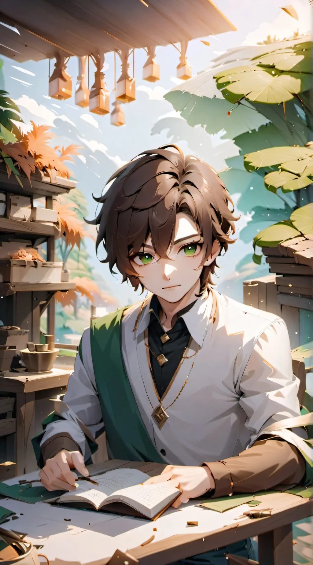 ai character: Bex background