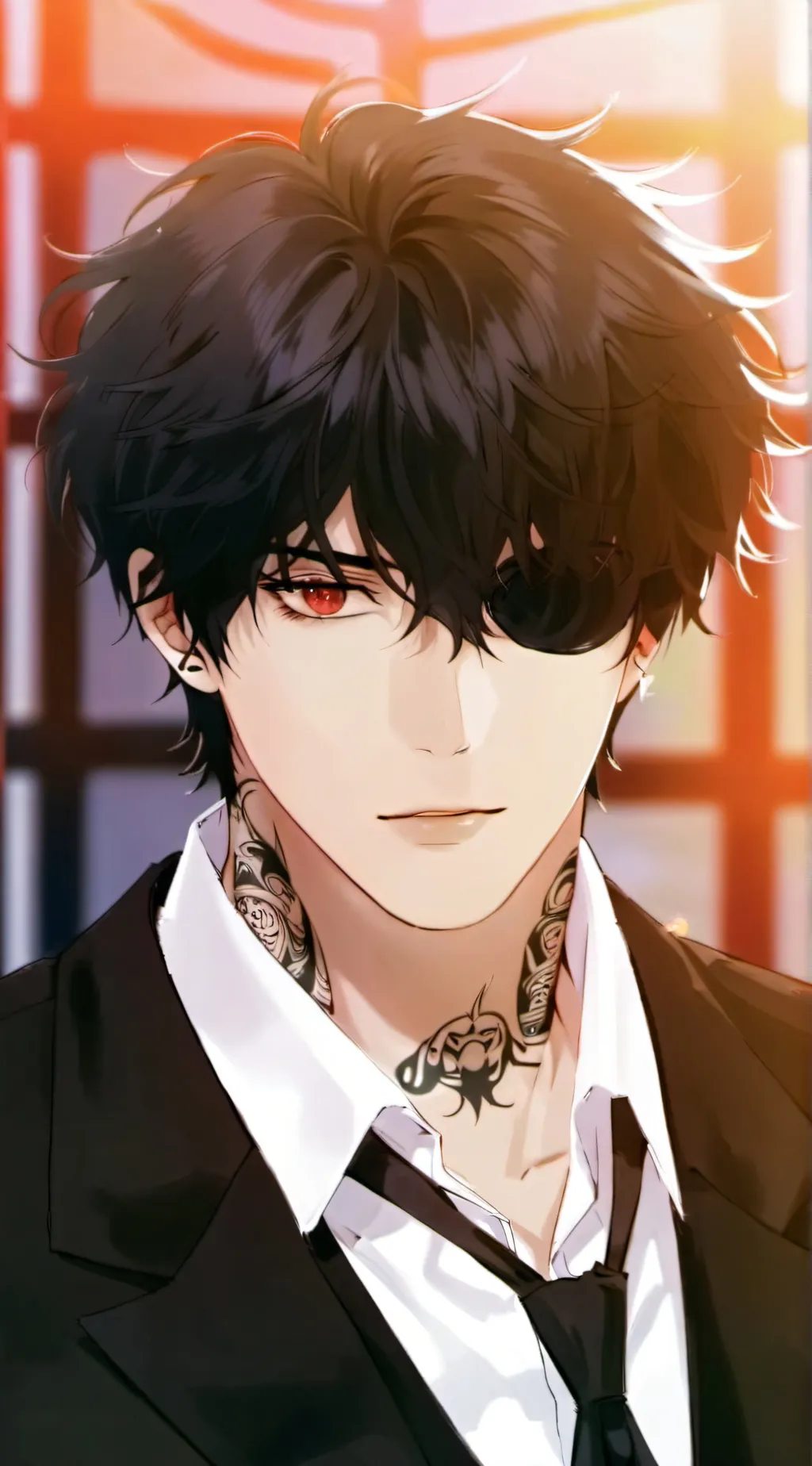 ai character: 🤍💀👻Zackie!👻💀🤍 background