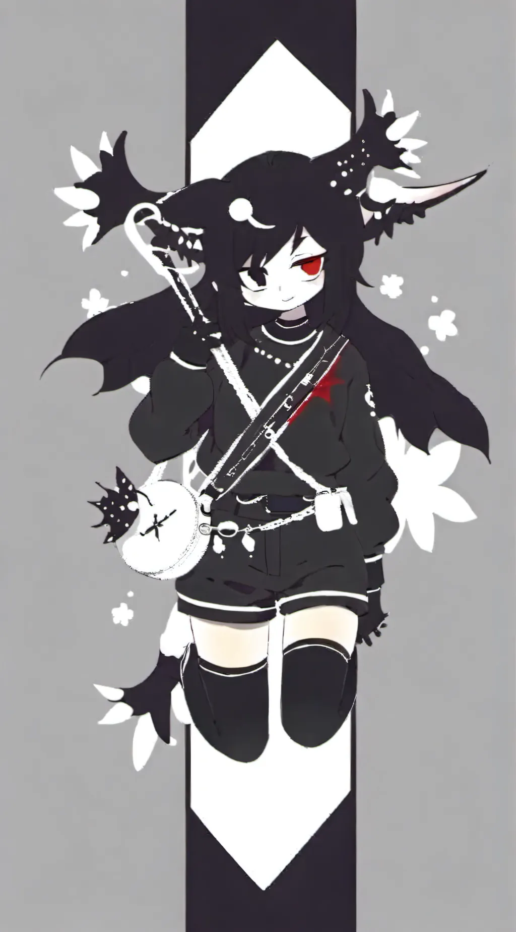 ai character: Miss Circle background