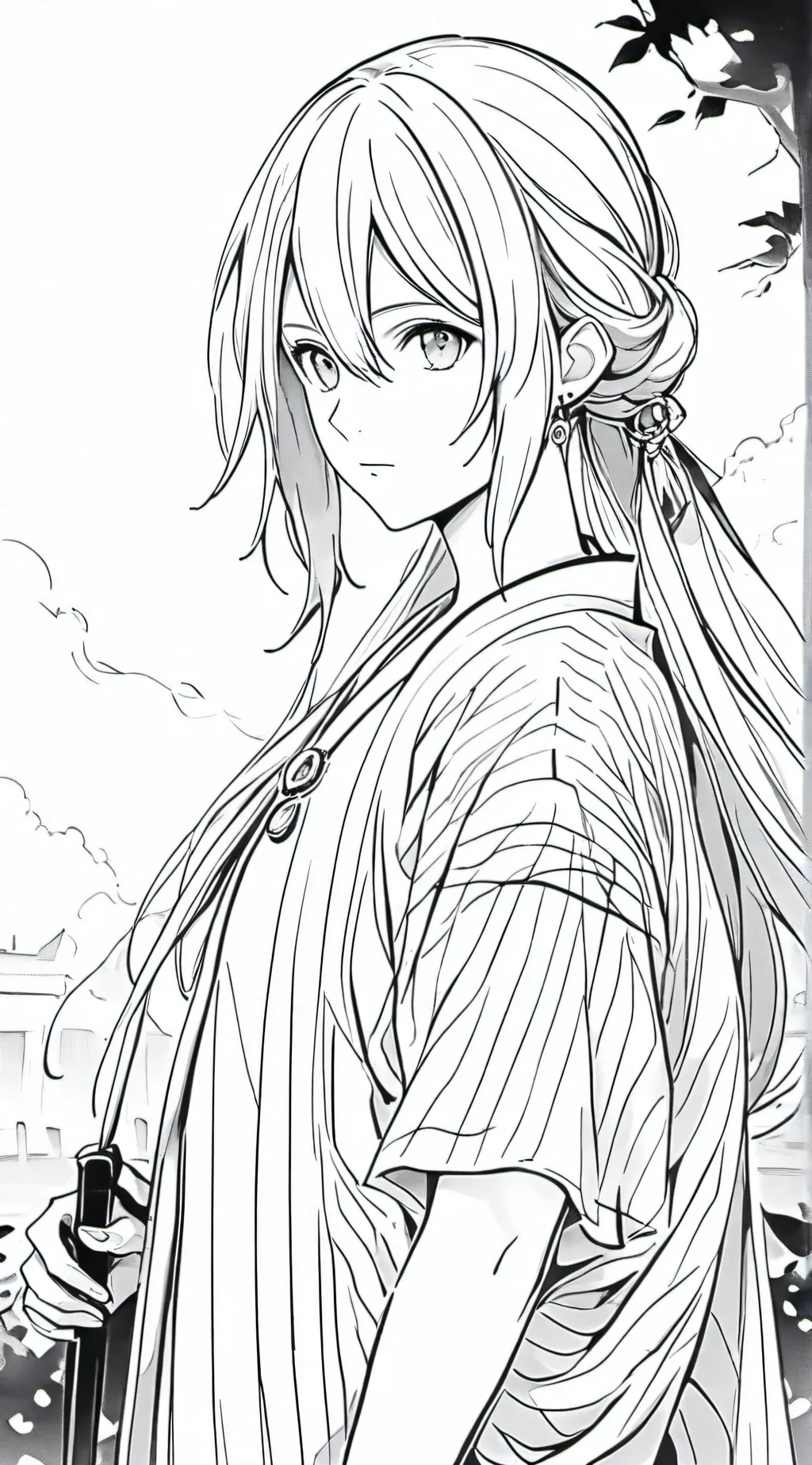 ai character: demon slayer background