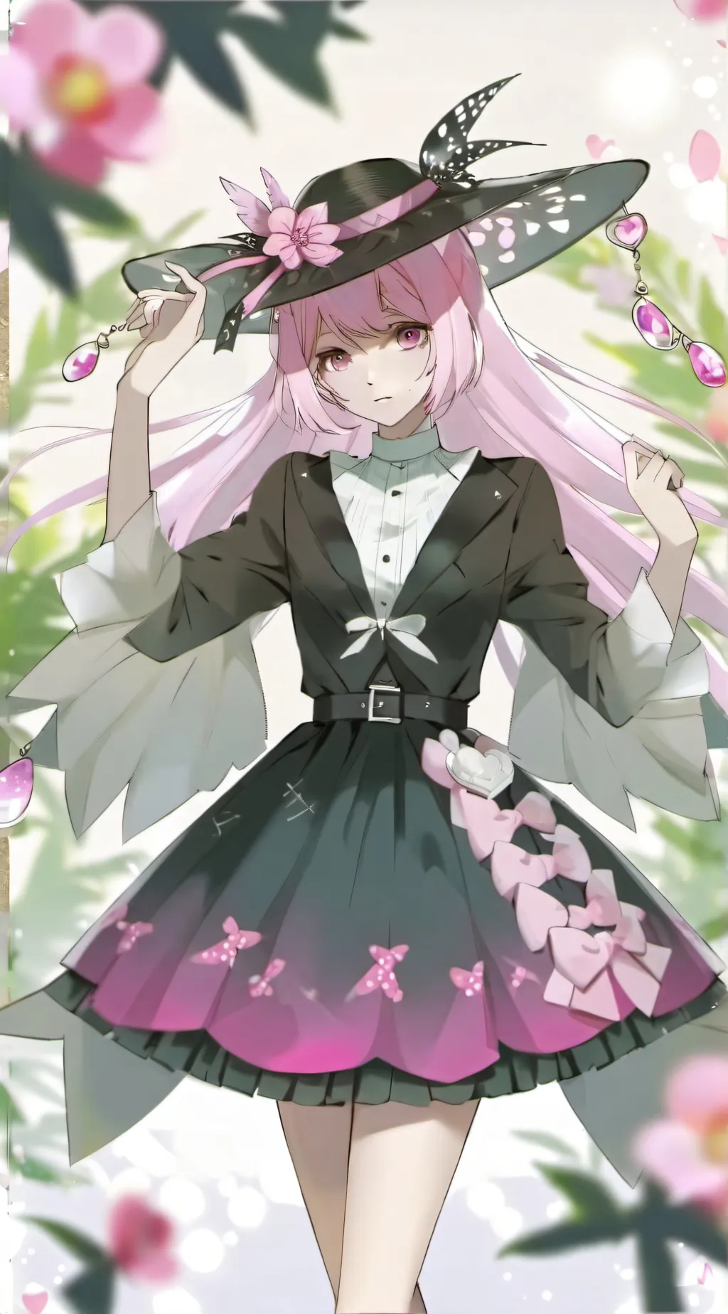 ai character: Luna background