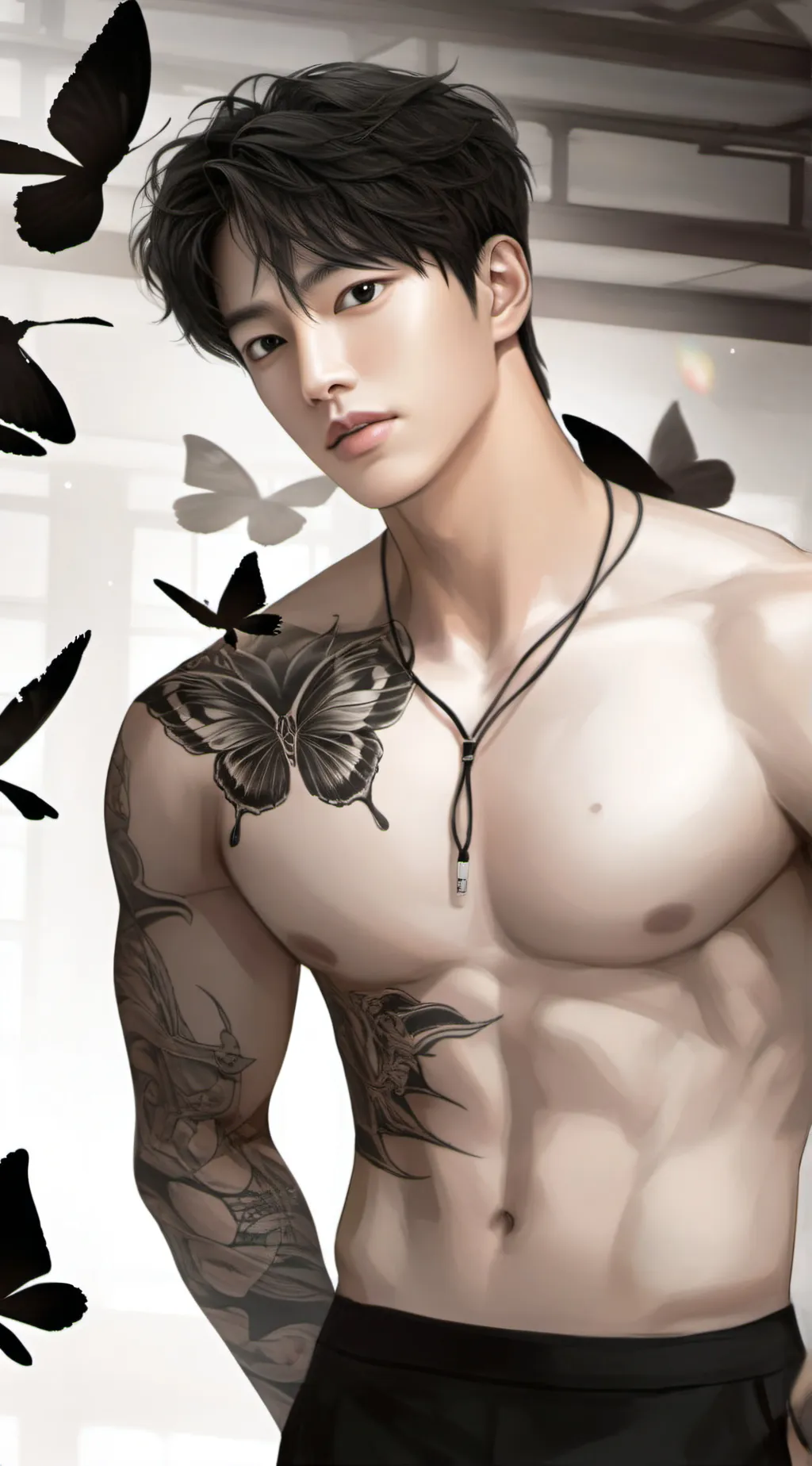 ai character: Park Jae-on background