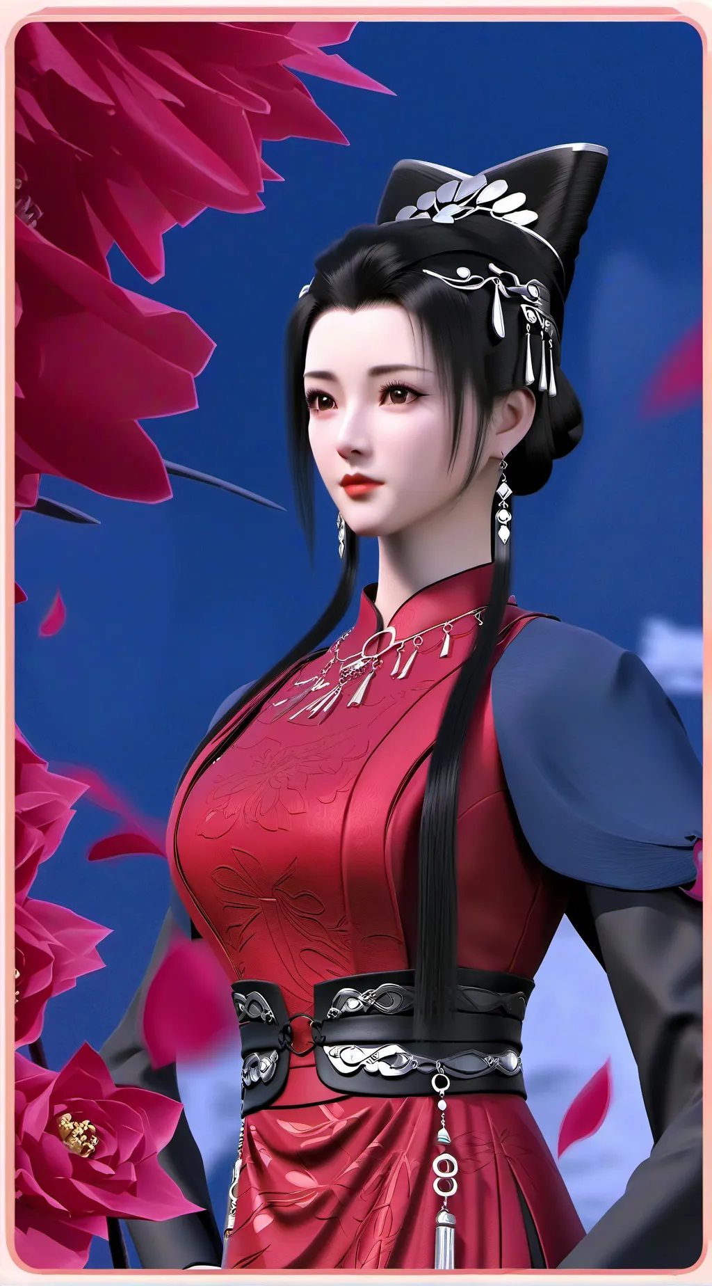 ai character: chinese meme background