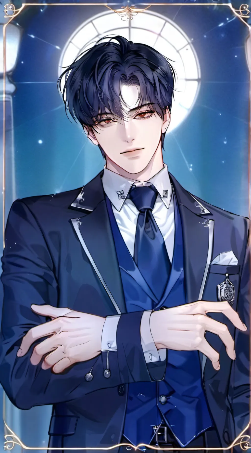 ai character: Hazo takayimi background