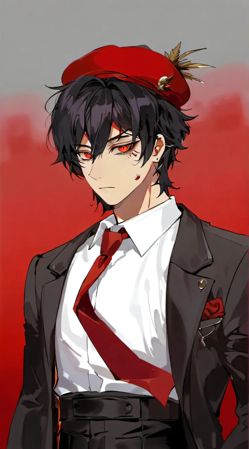 ai character: Quackity background