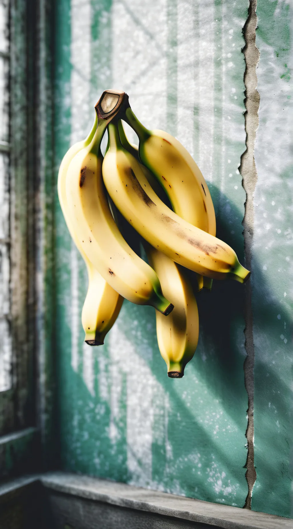 ai character: Banana background