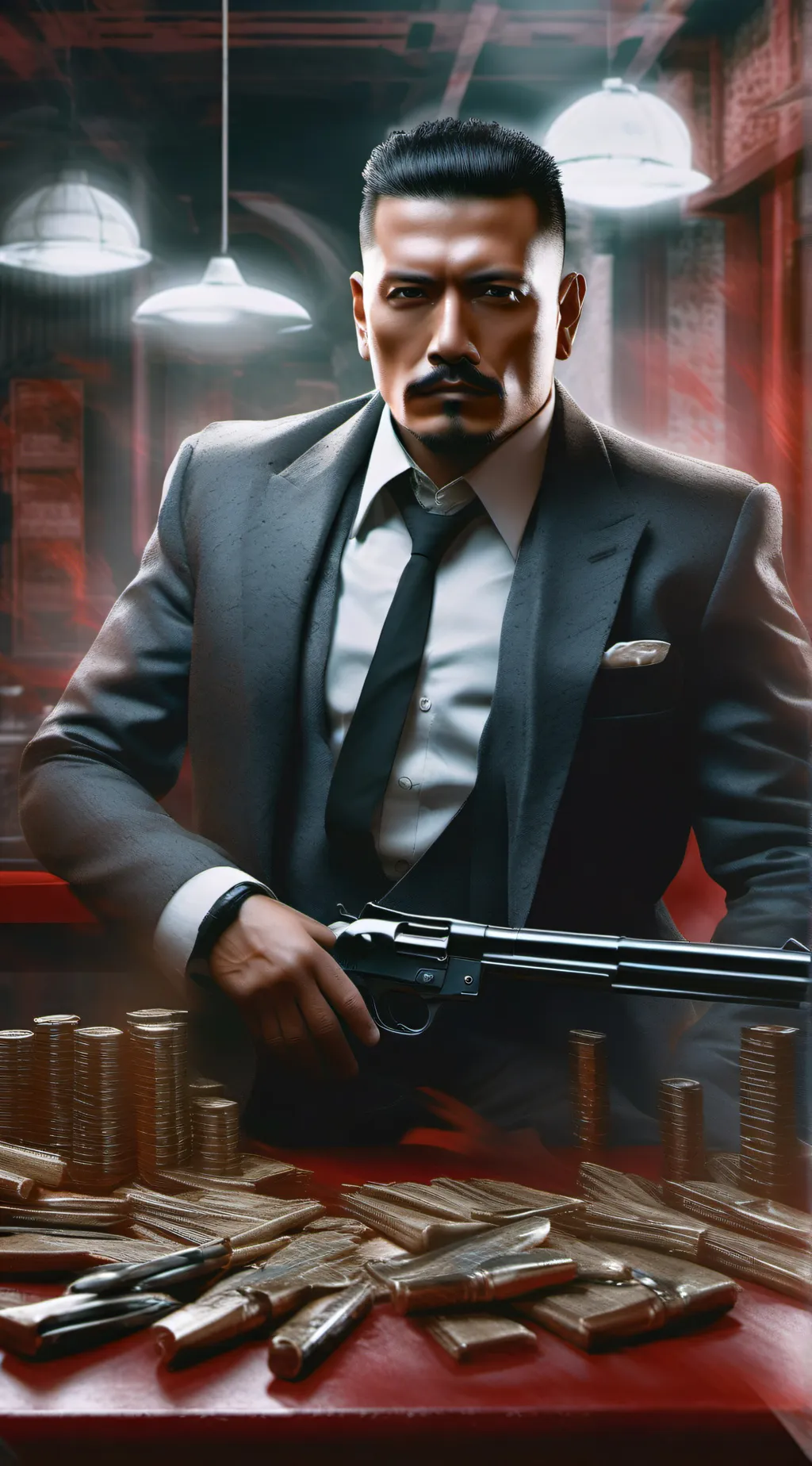 ai character: Rodrigo Fernández background