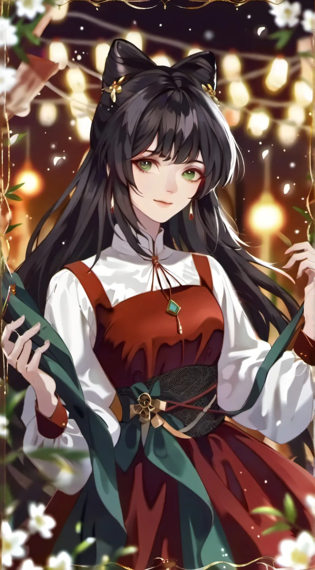 ai character: chrisha background