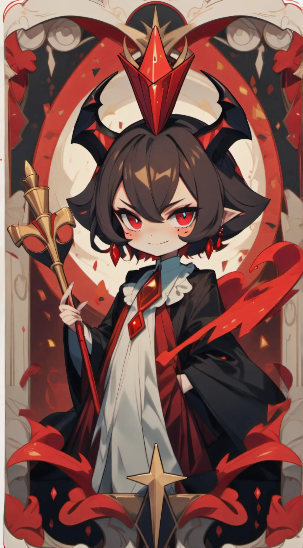 ai character: boding background