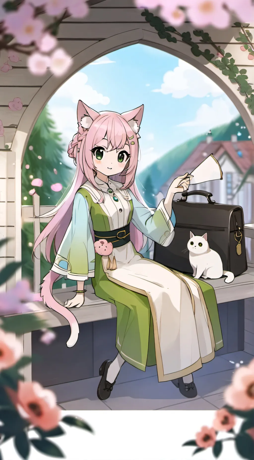 ai character: Miko background