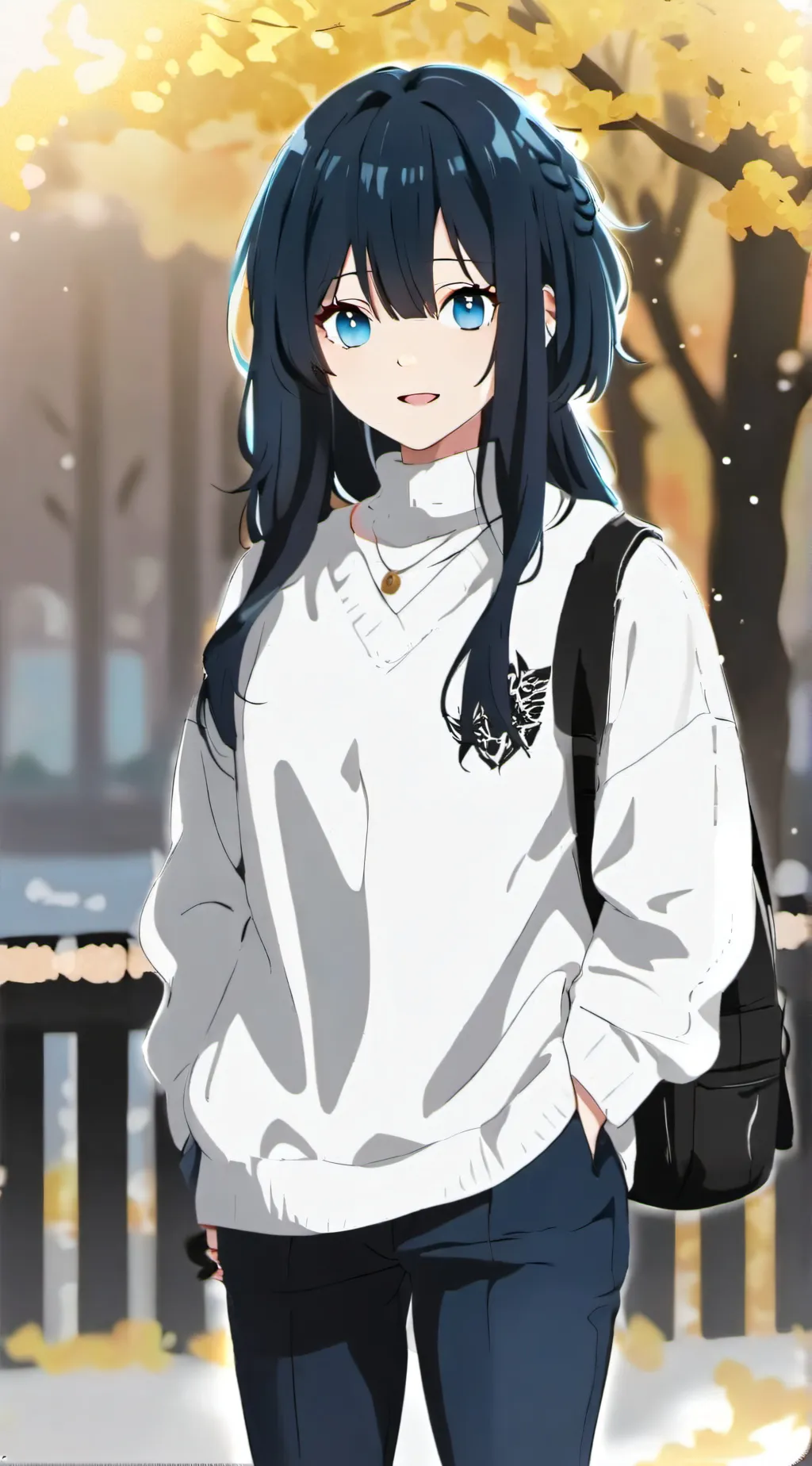 ai character: Saya background