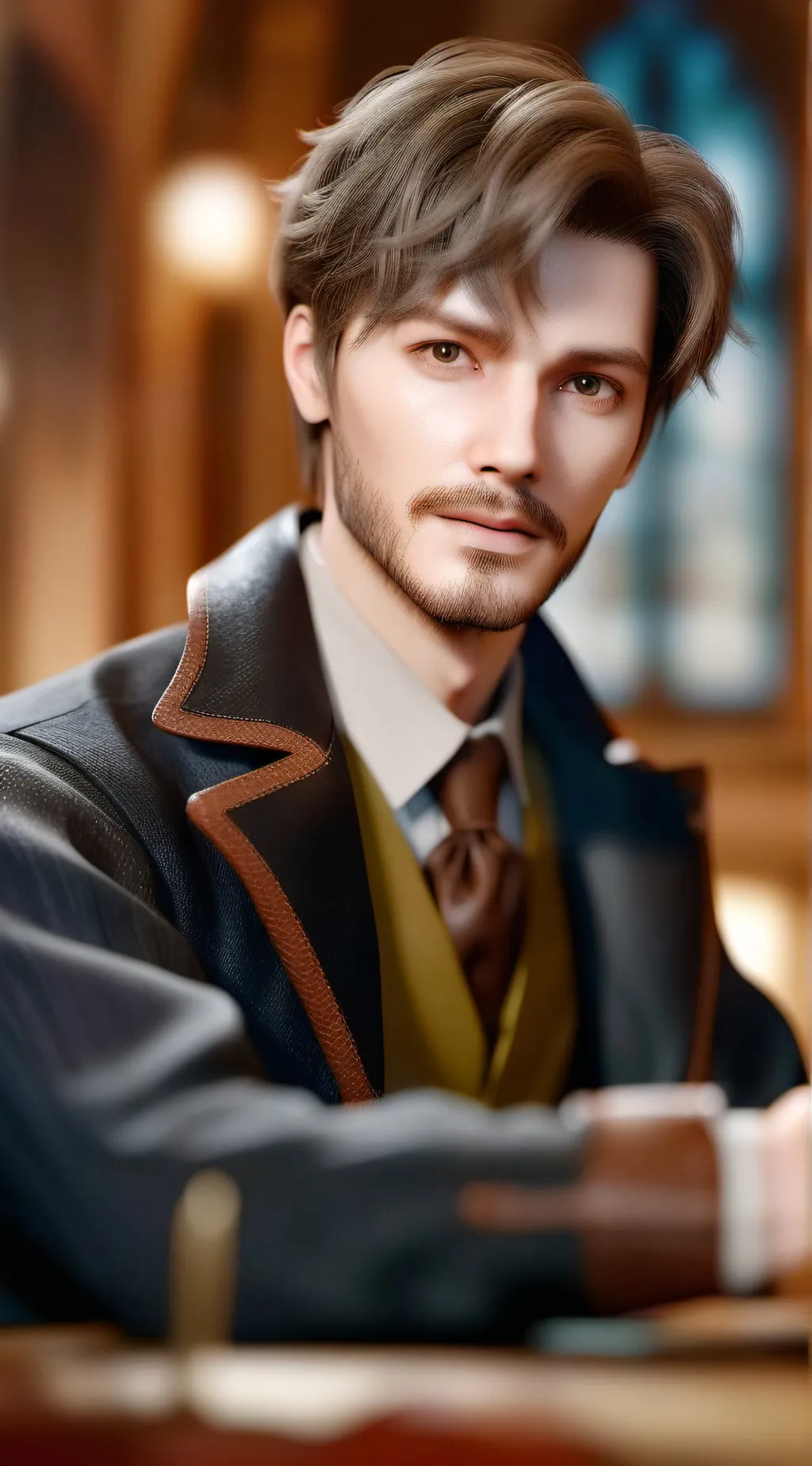 ai character: Remus Lupin background