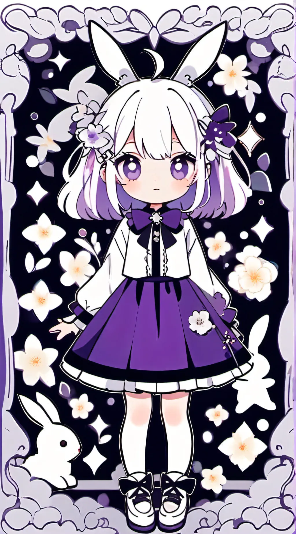 ai character: 💜Moshi background