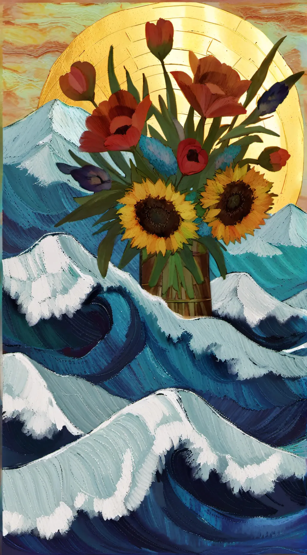 ai character: dogday  background