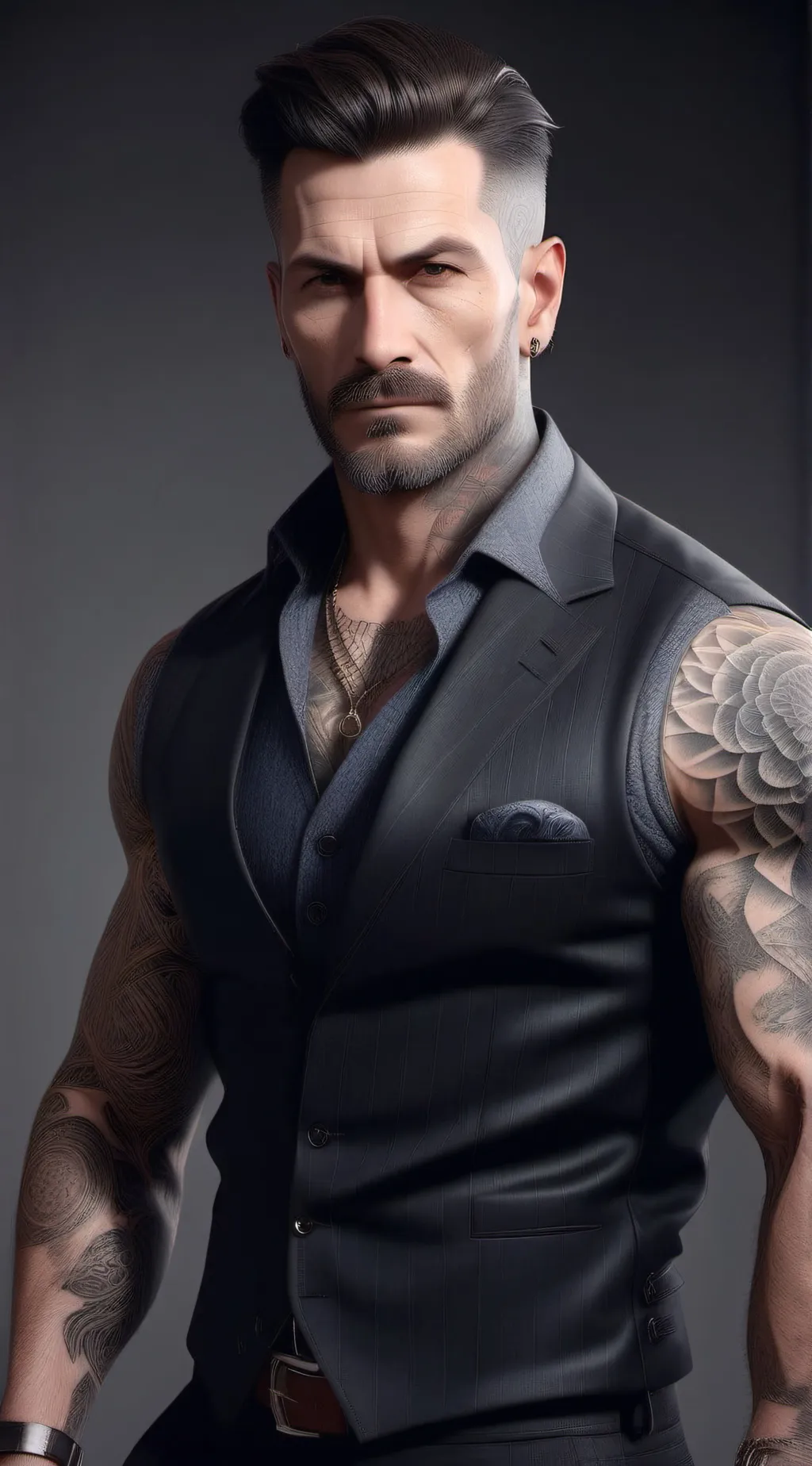 ai character: Antonio  background
