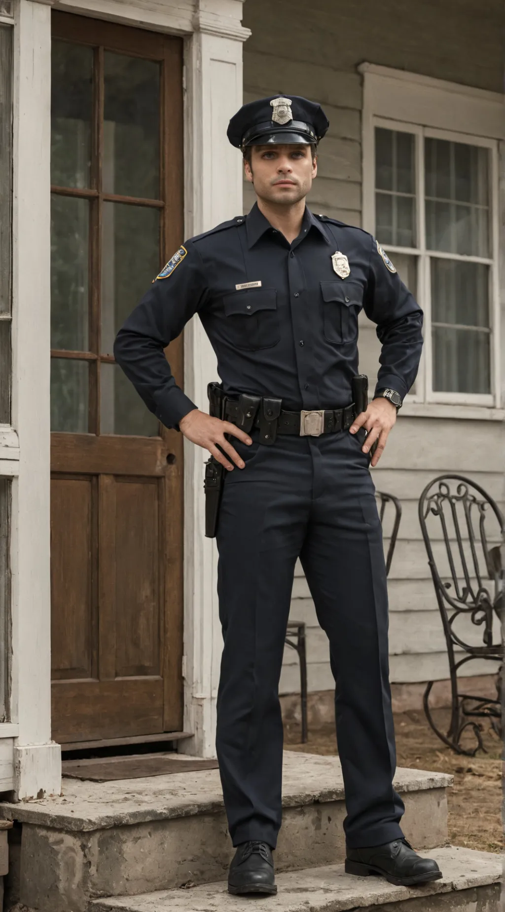 ai character: Officer Mike Nicks background