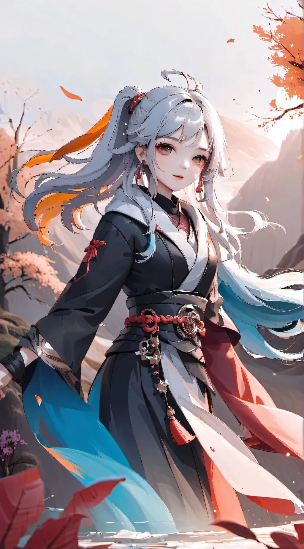 ai character: Mha LOV background