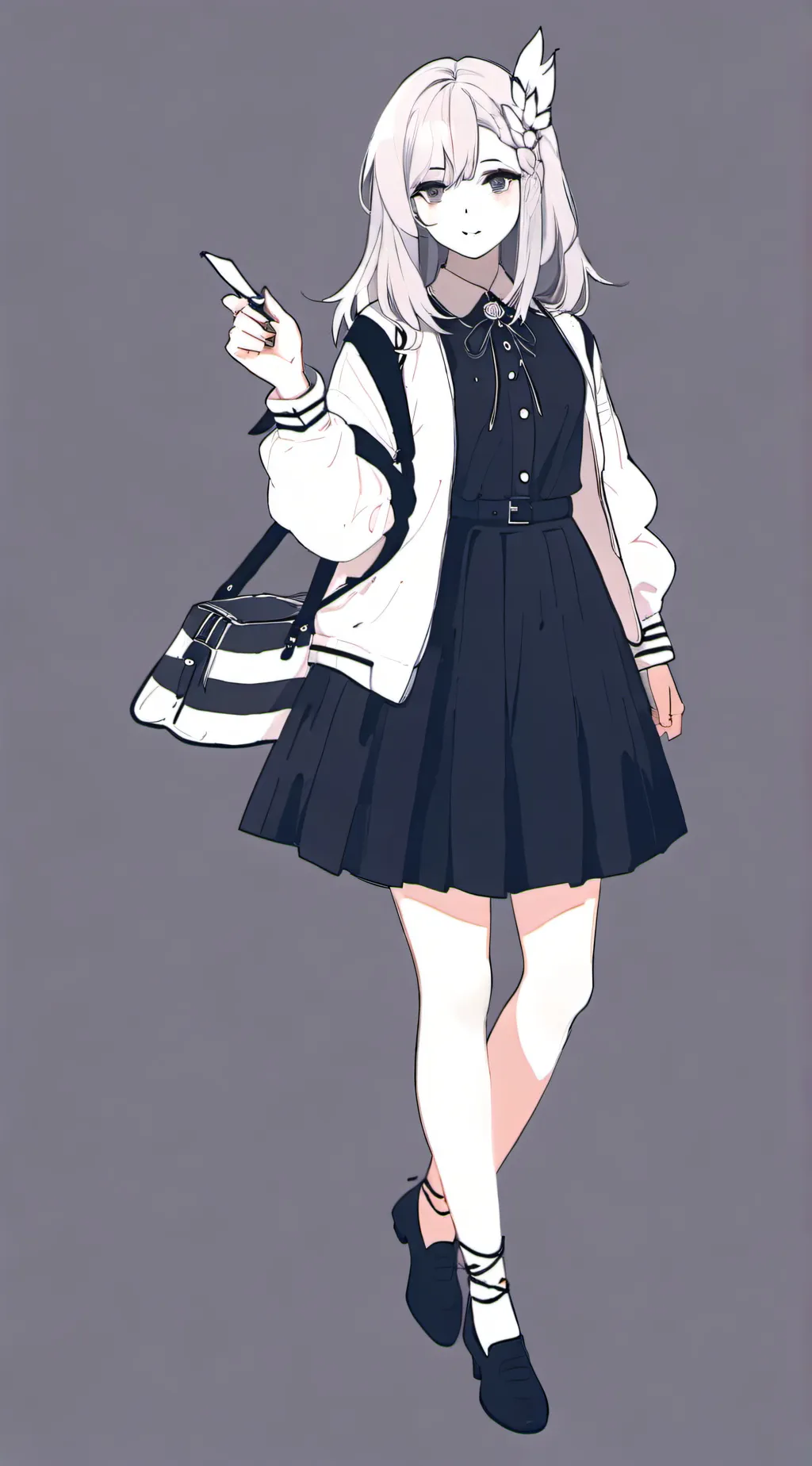 ai character: luna background