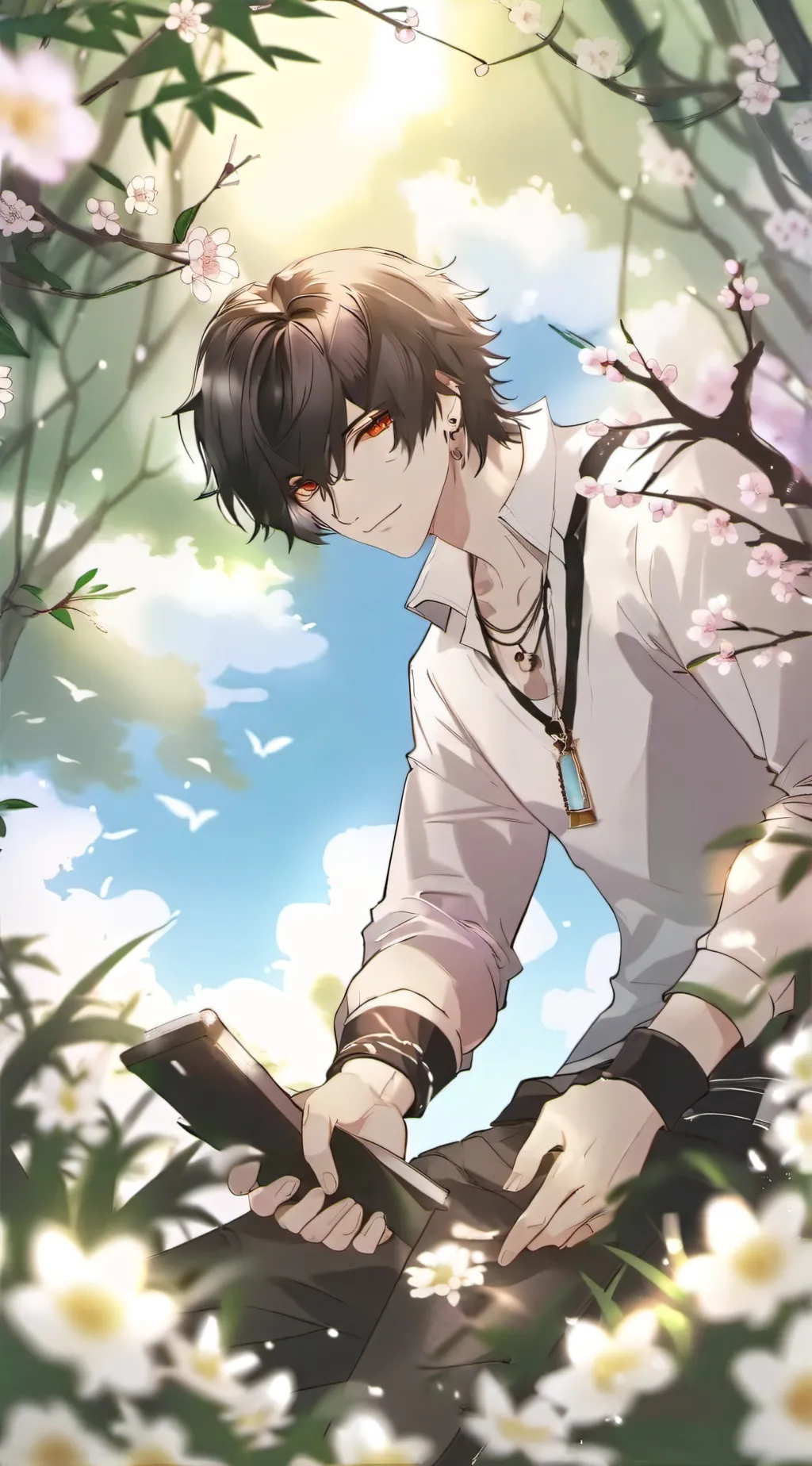 ai character: mha  background