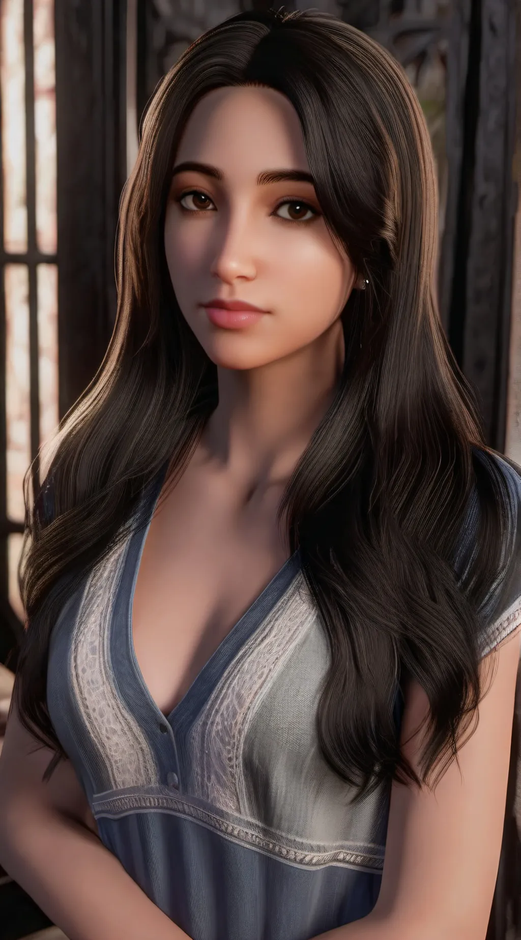 ai character: Raya background