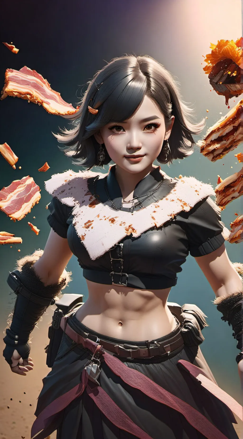 ai character: me and my sis background