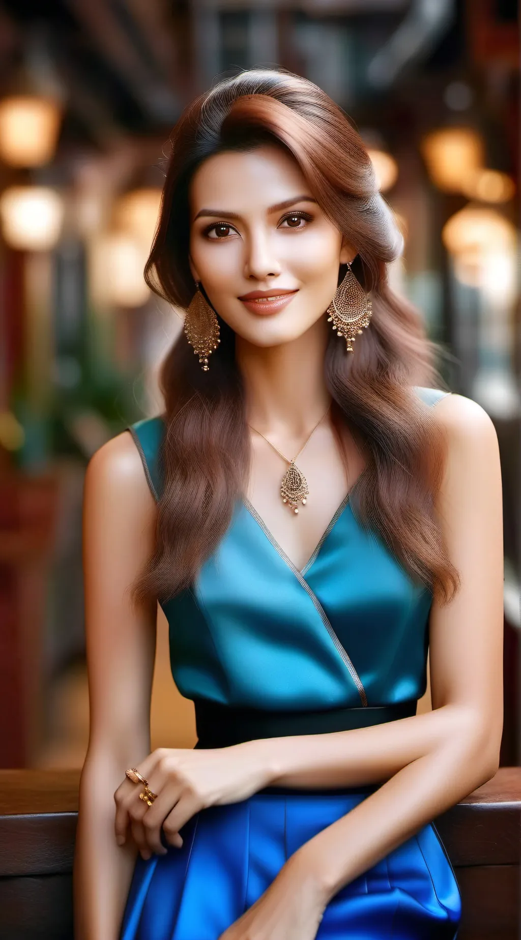 ai character: Sarah￼ background