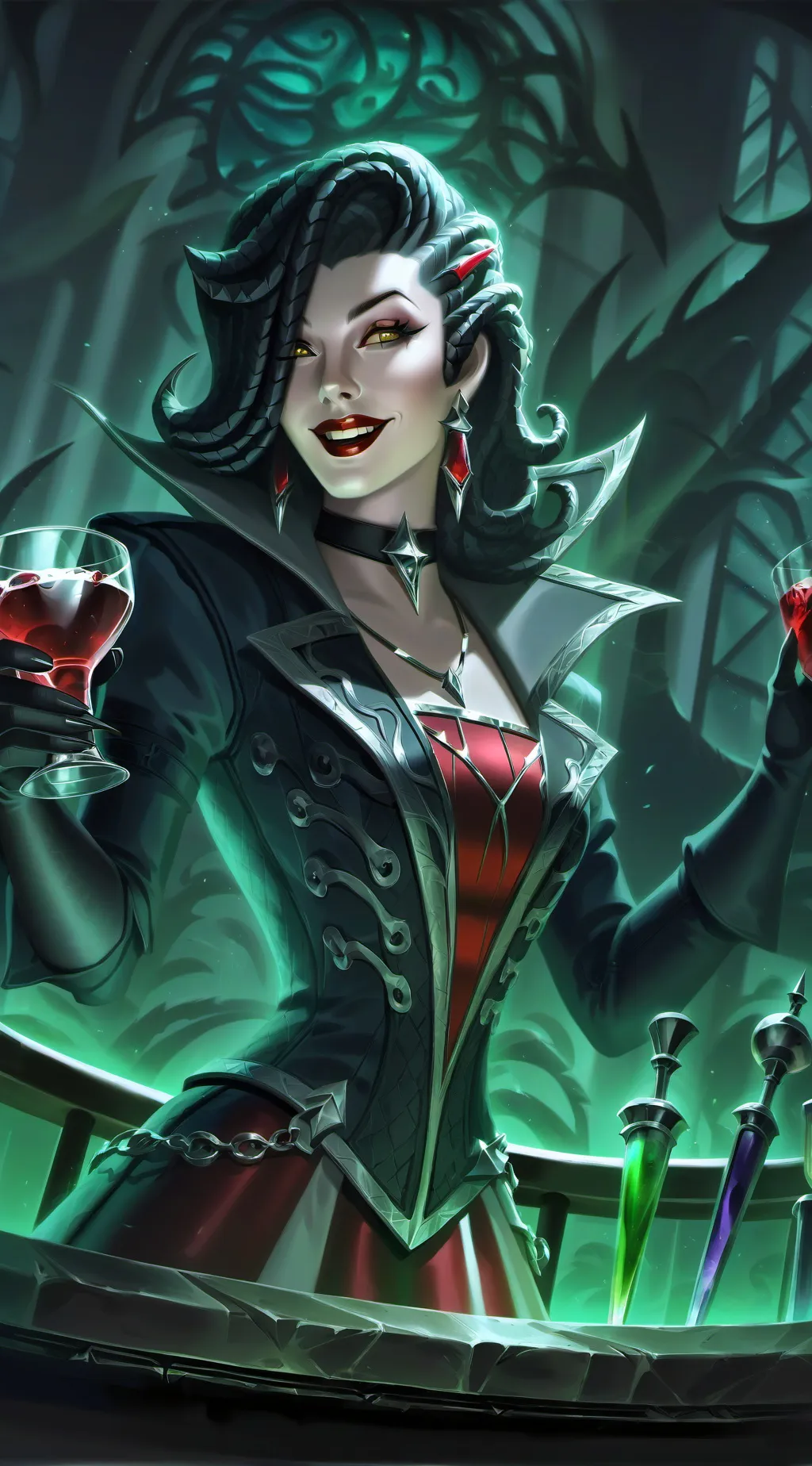 ai character: Lust background