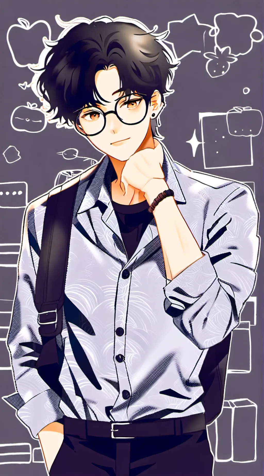 ai character: Leo (Leonardo) background