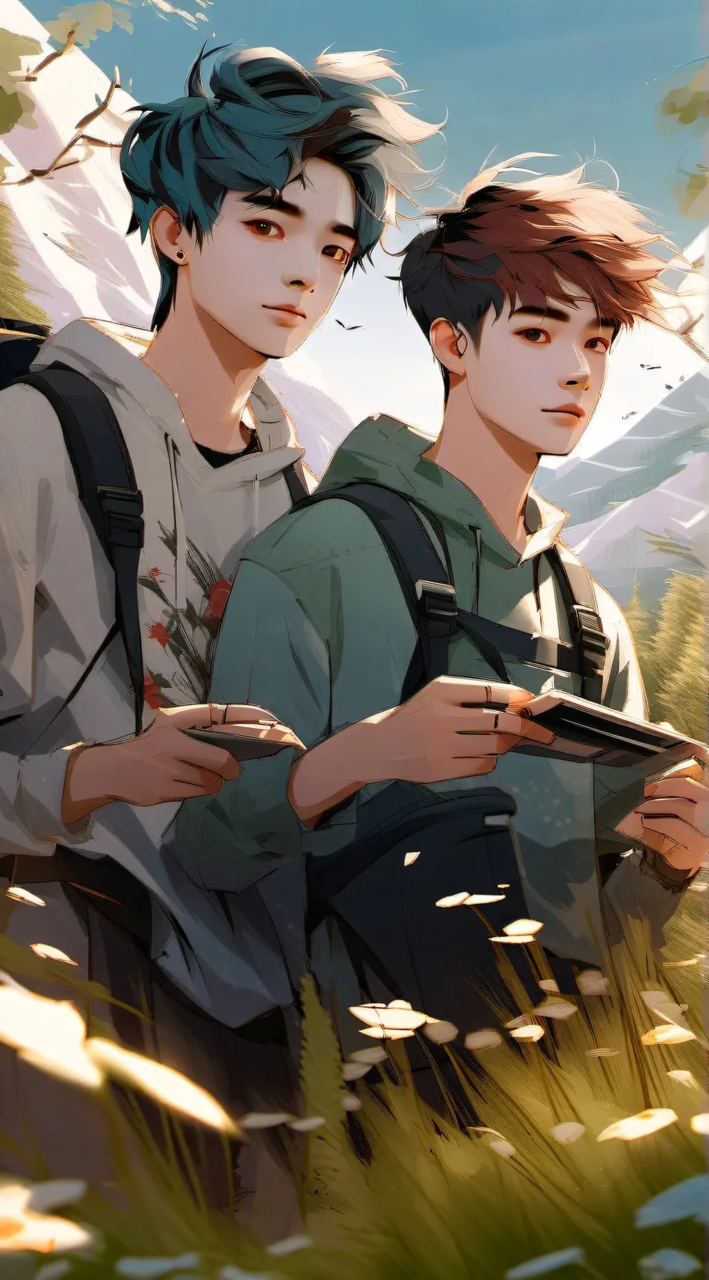 ai character: sam and colby background