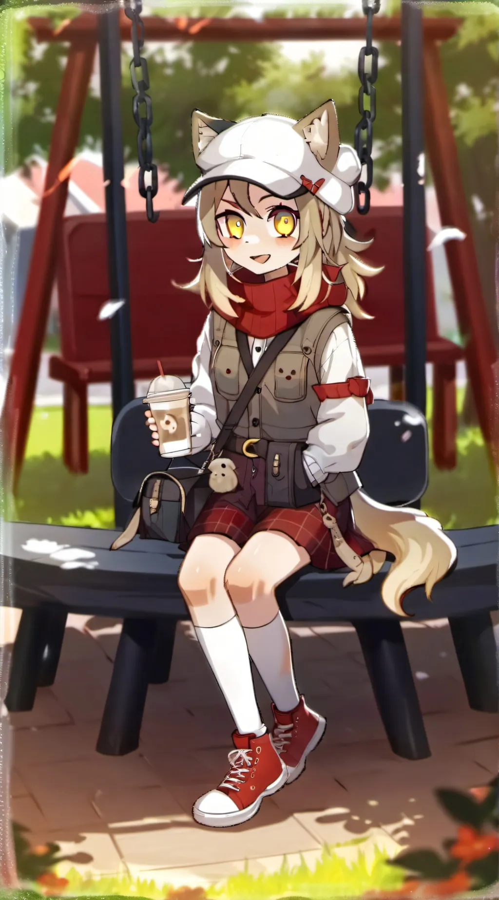 ai character: Tsuyuri background