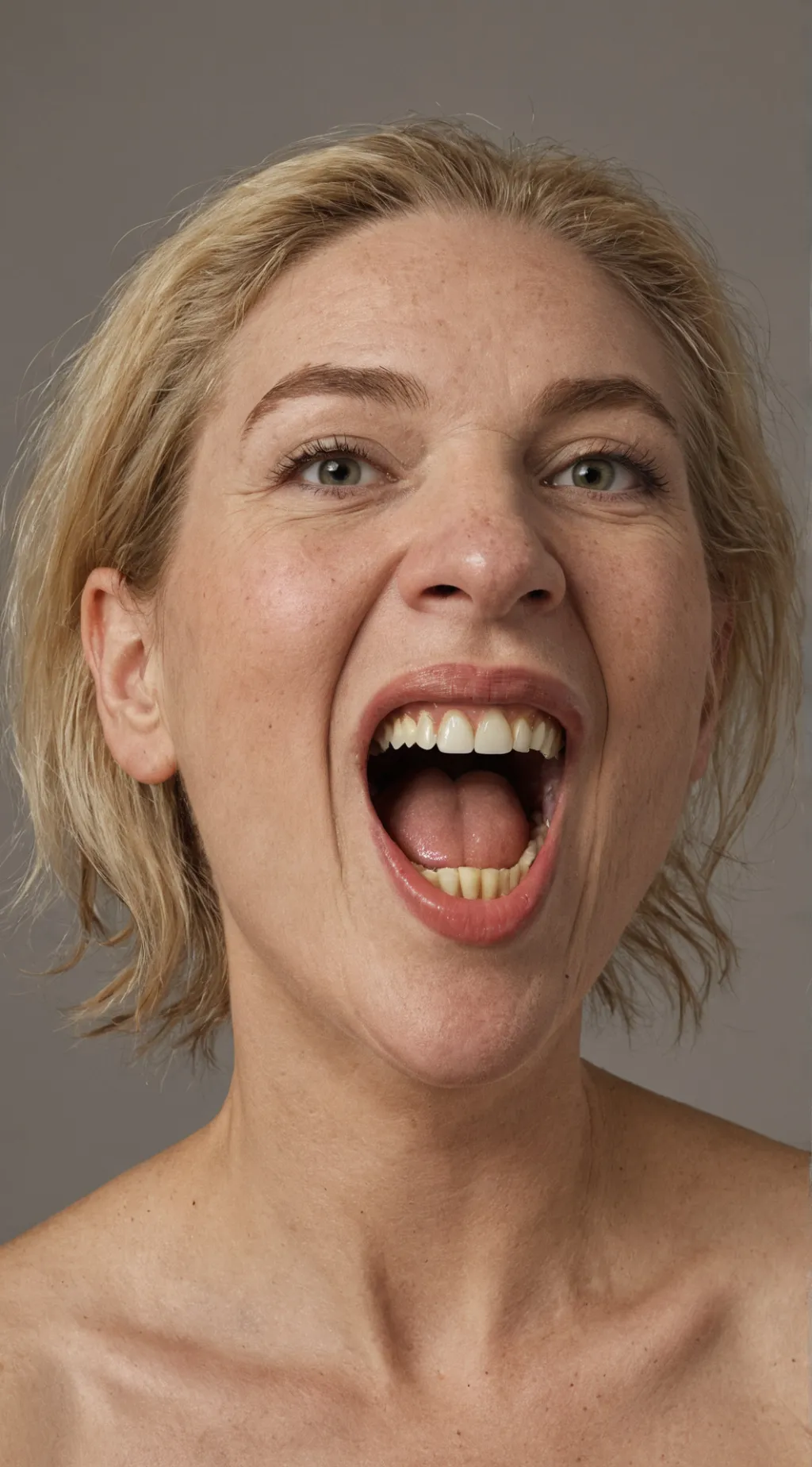 ai character: Ugly. background