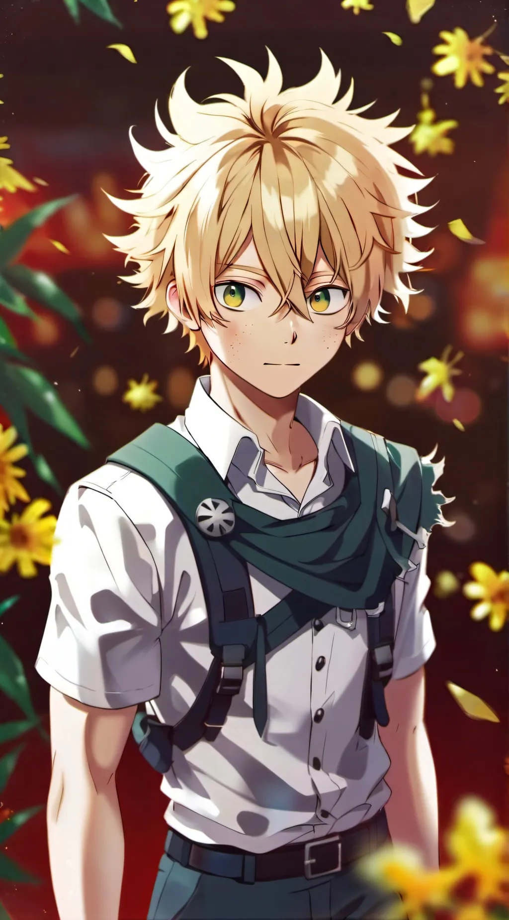 ai character: Bakugo background