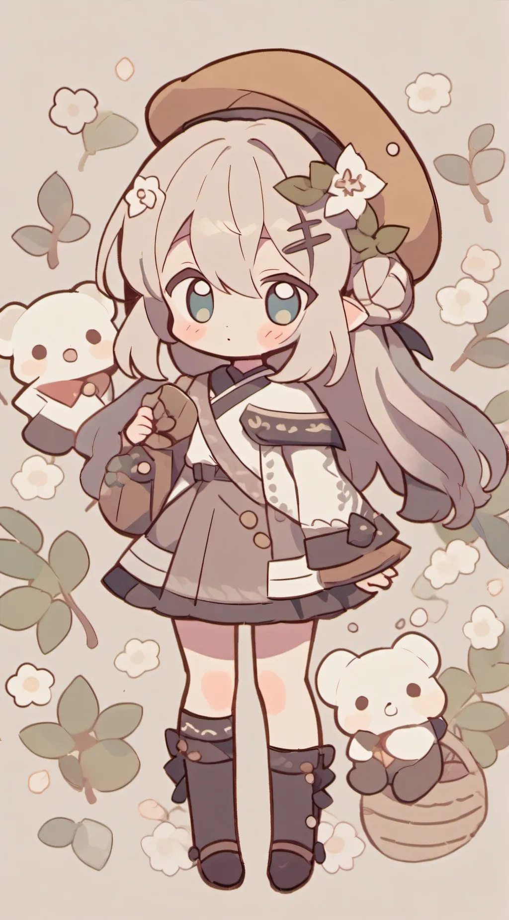 ai character: Little sis background