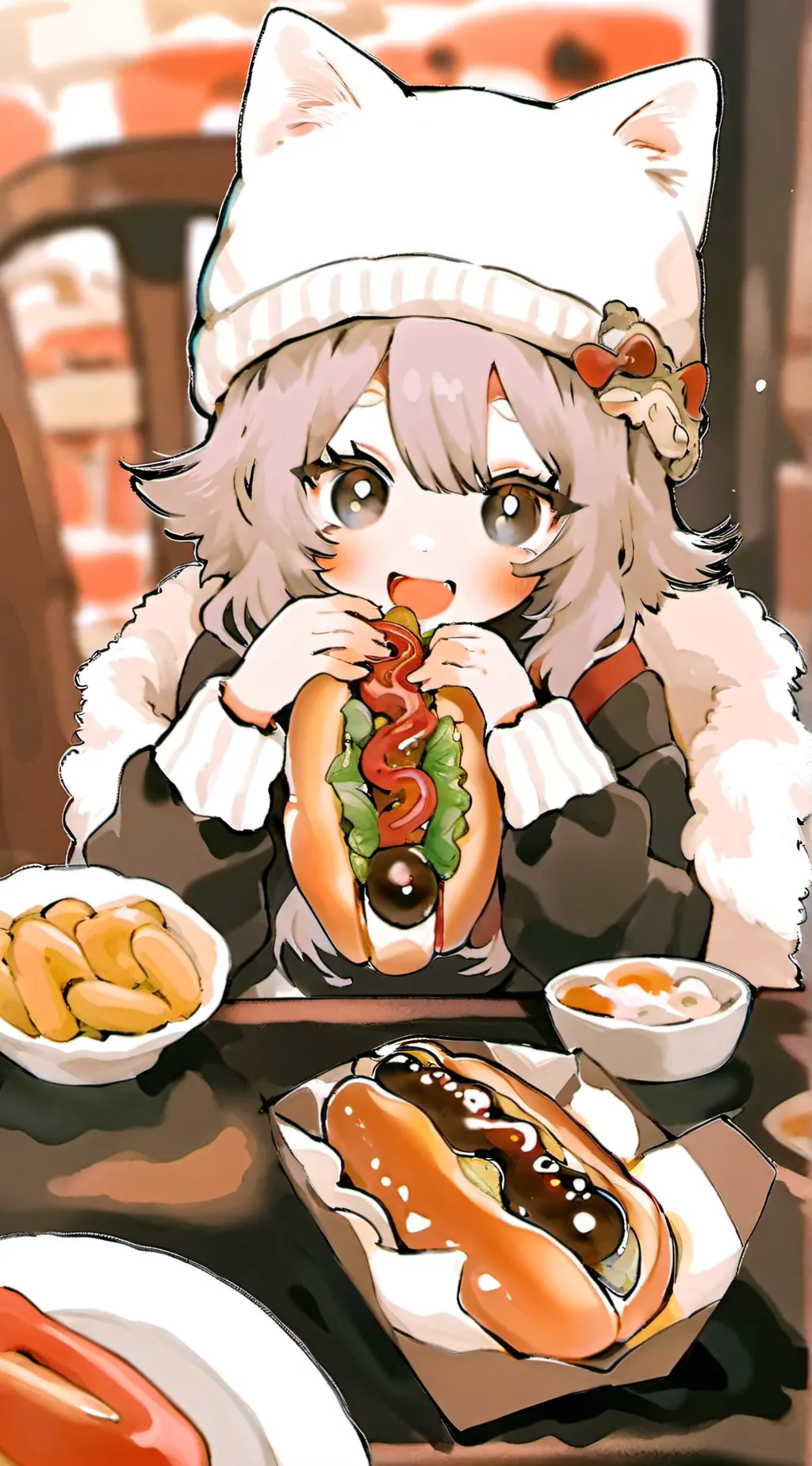 ai character: klaire background