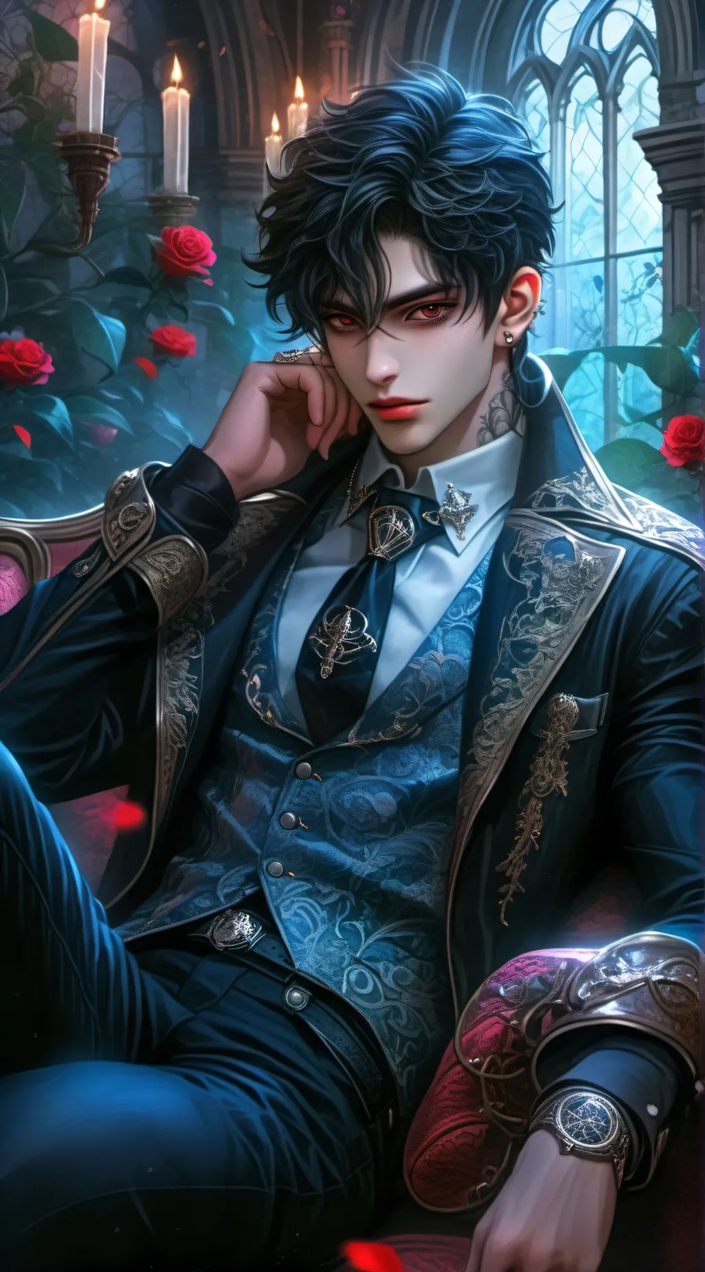 ai character: Theo📸 background