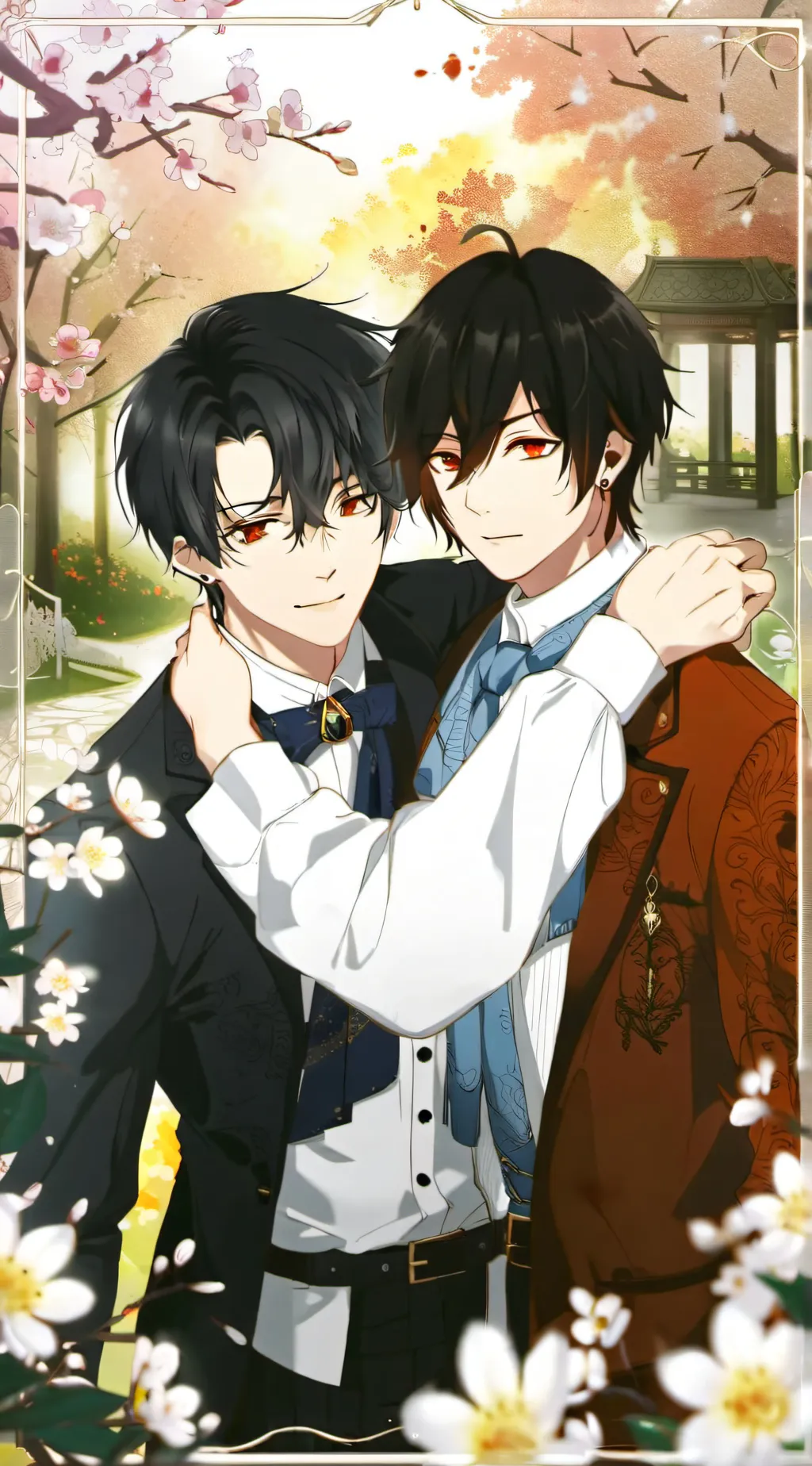 ai character: "|jack qnd jason|" background