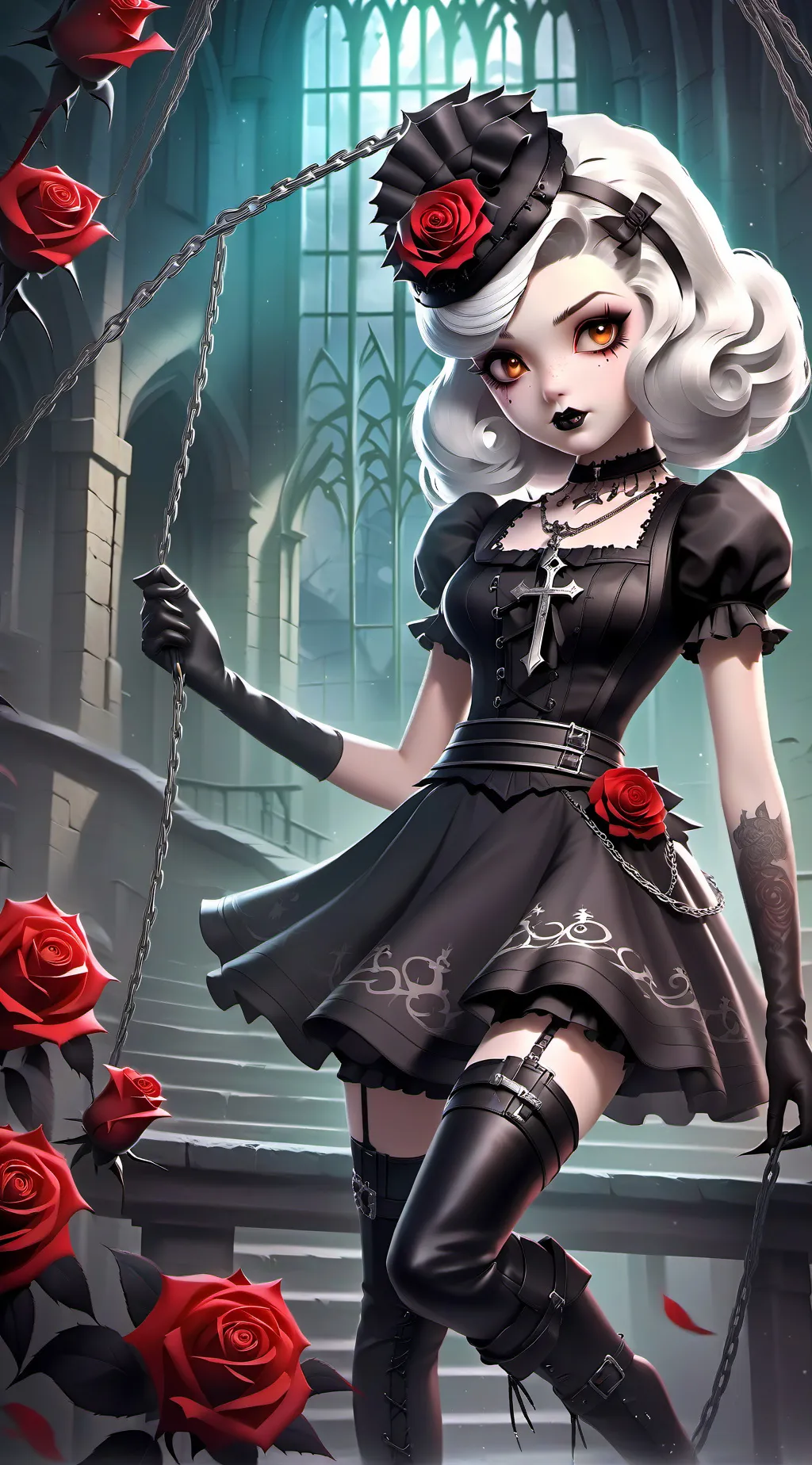 ai character: Crystal  background