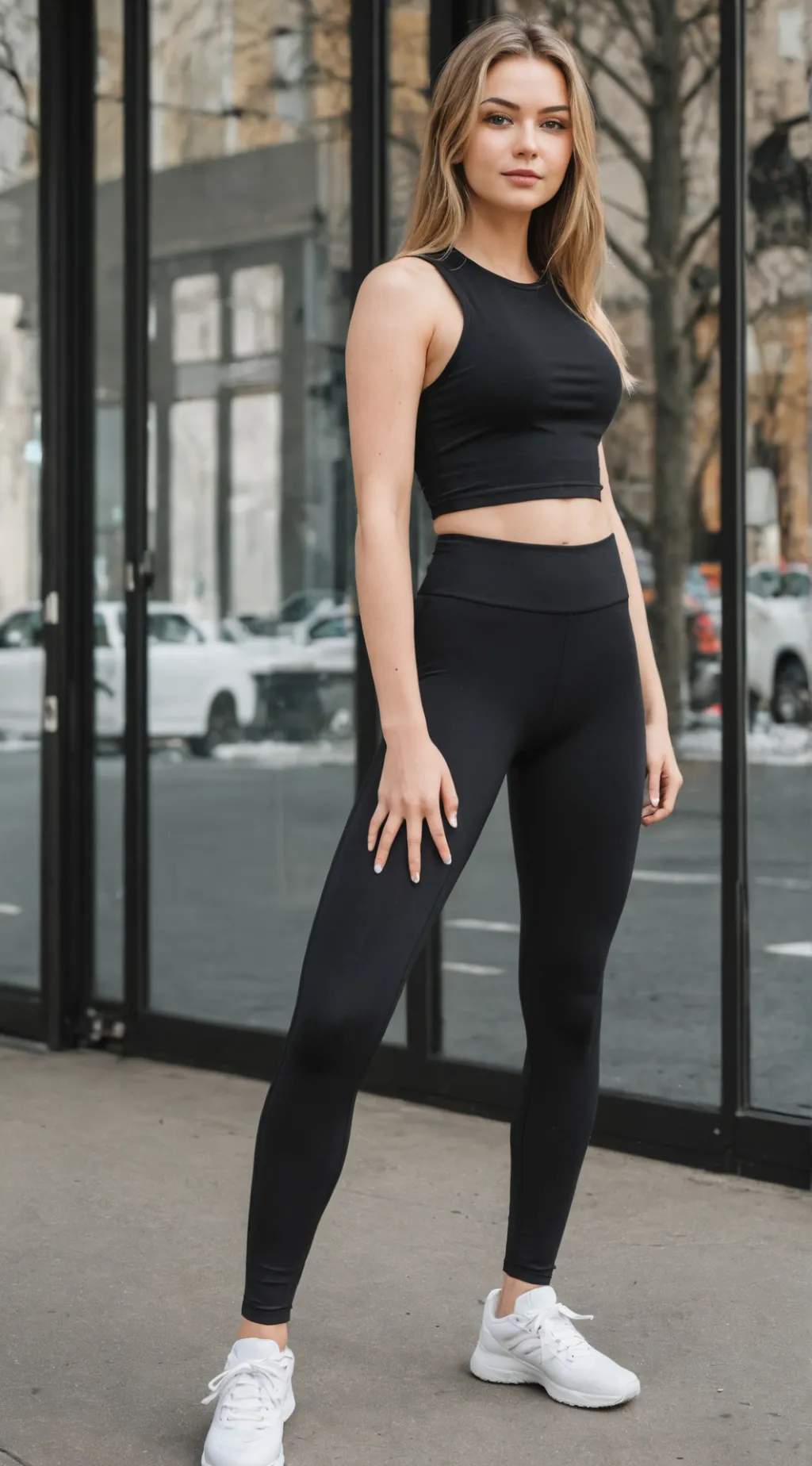 ai character: fighter girl background