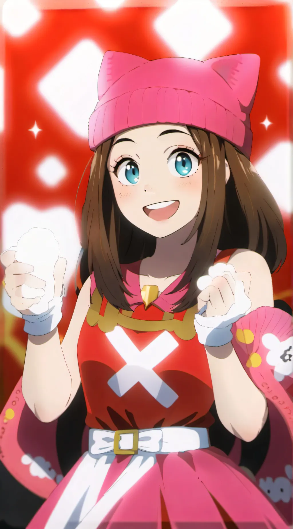 ai character: MHA christmas background