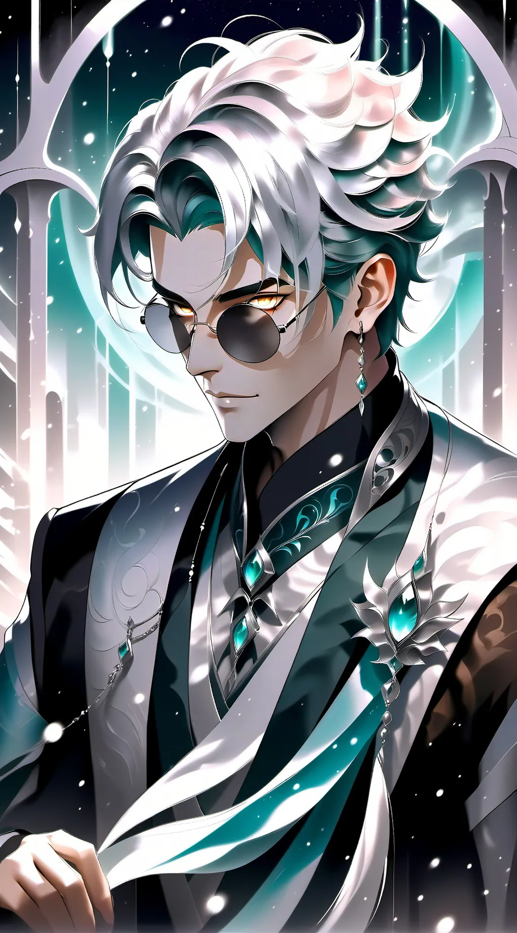 ai character: James Loyd  background